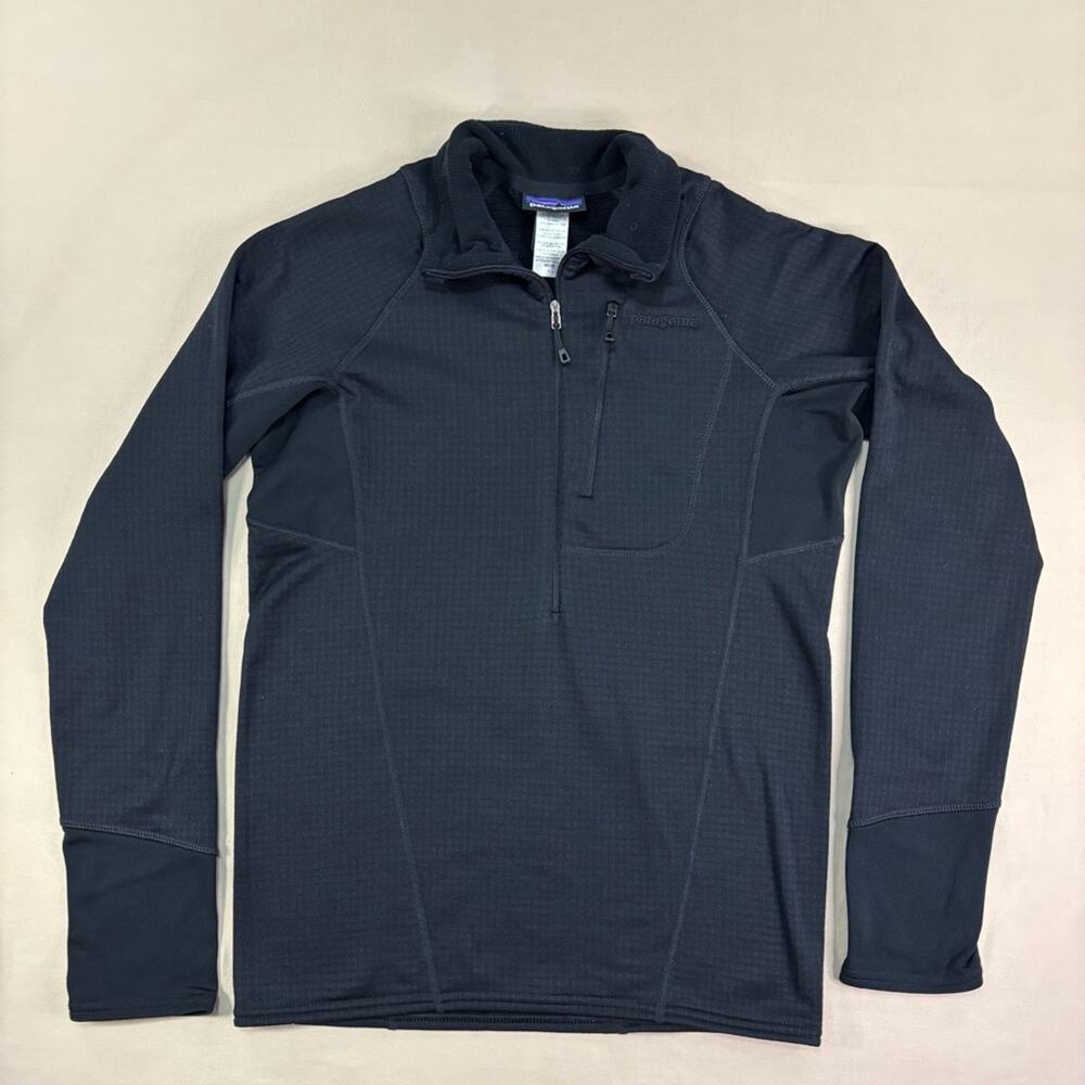 Patagonia Black Gorpcore Men's Polartec Power Dry Pullover Size Small